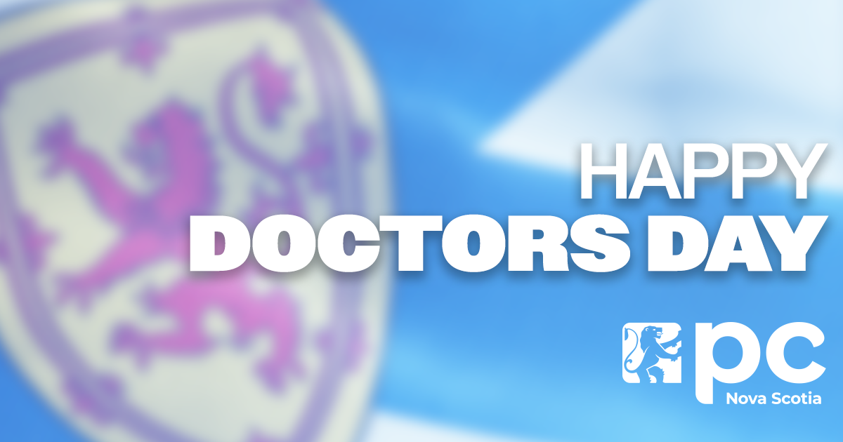 Nova Scotia PC Party Celebrates Doctors Day with A Year of Record Recruitment