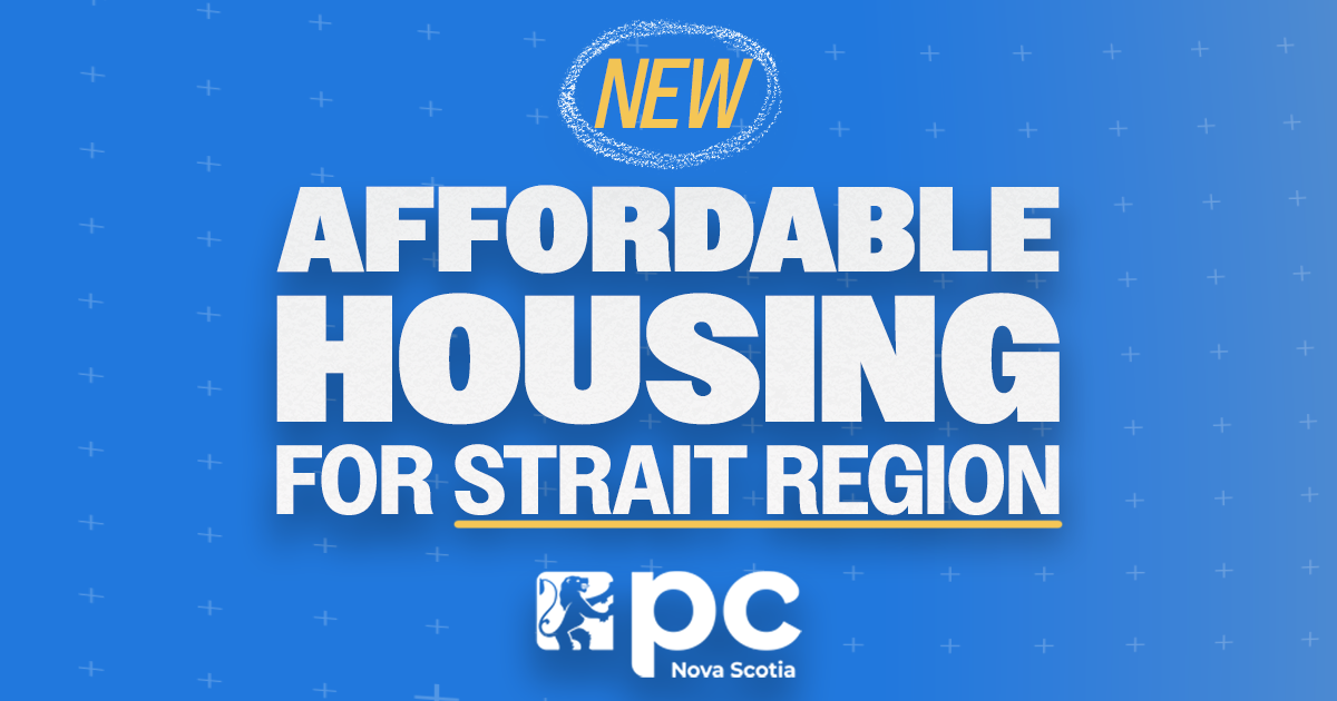 More Affordable Housing Coming for Strait Region More Affordable Housing Coming for Strait Region