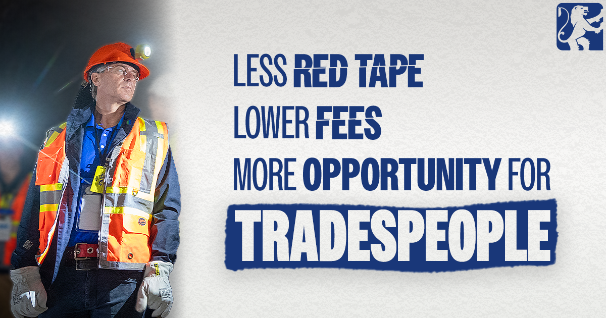 Cutting Red Tape to Support Nova Scotia’s Skilled Trades