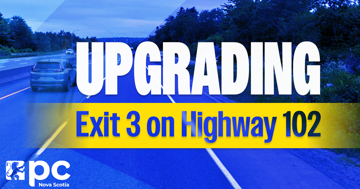 Upgrading Exit 3 on Highway 102