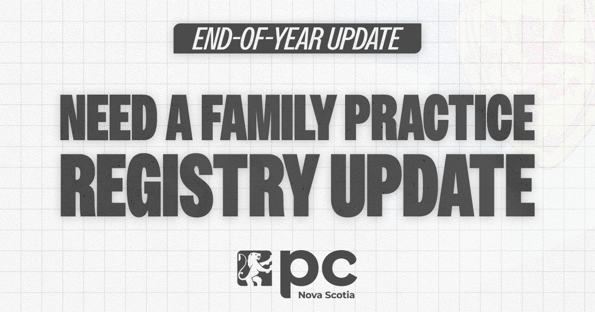 Need a Family Practice Registry: End-of-Year Update