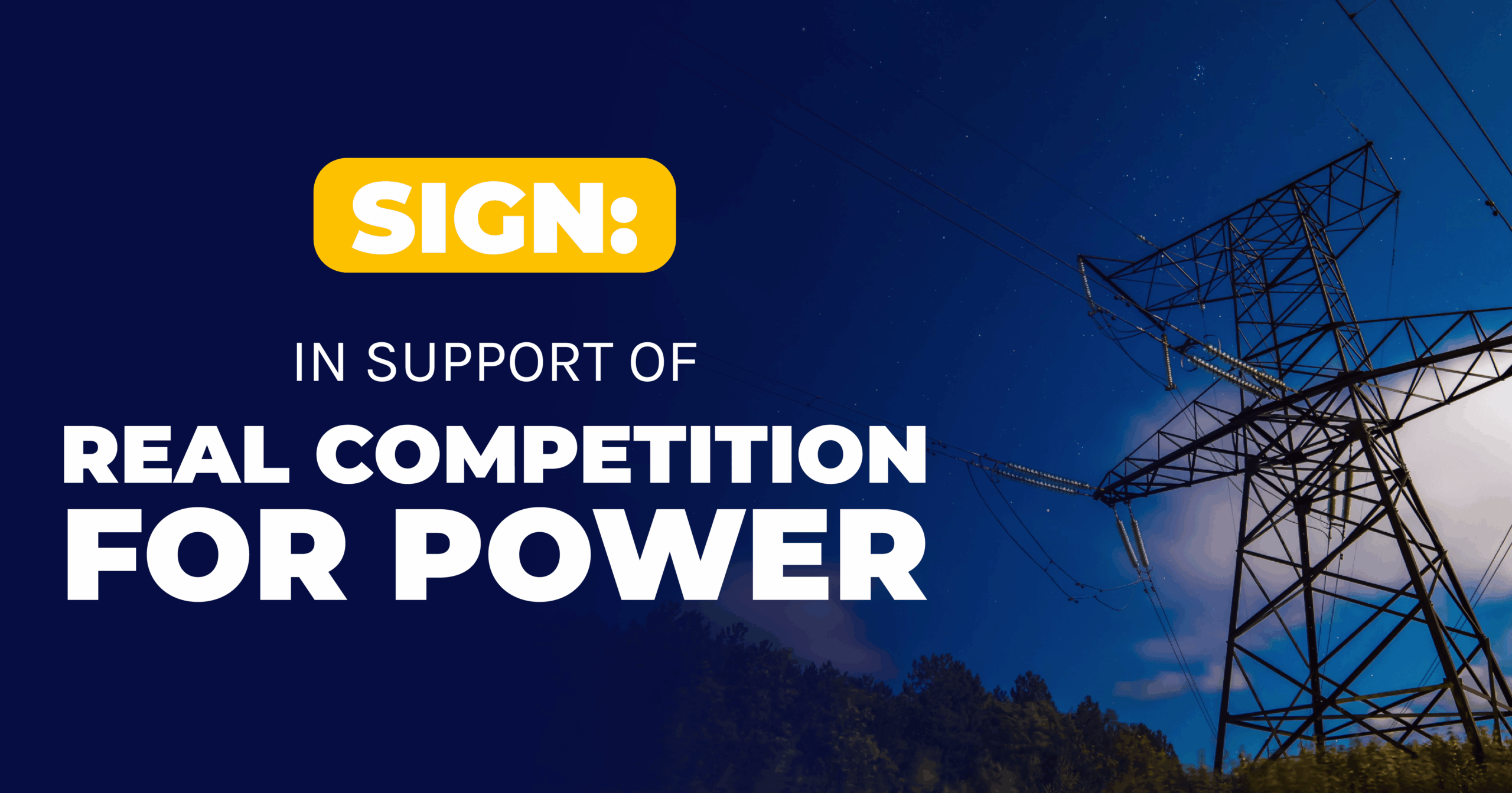 SIGN: In Support Real Competition for Power