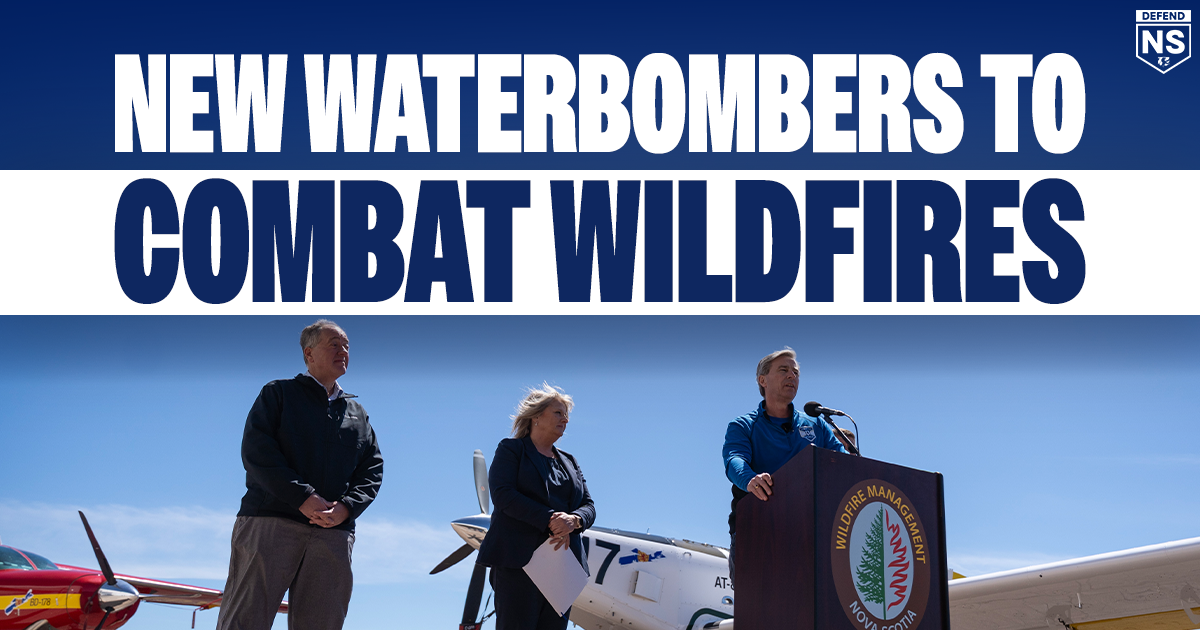New Waterbombers to Combat Wildfires
