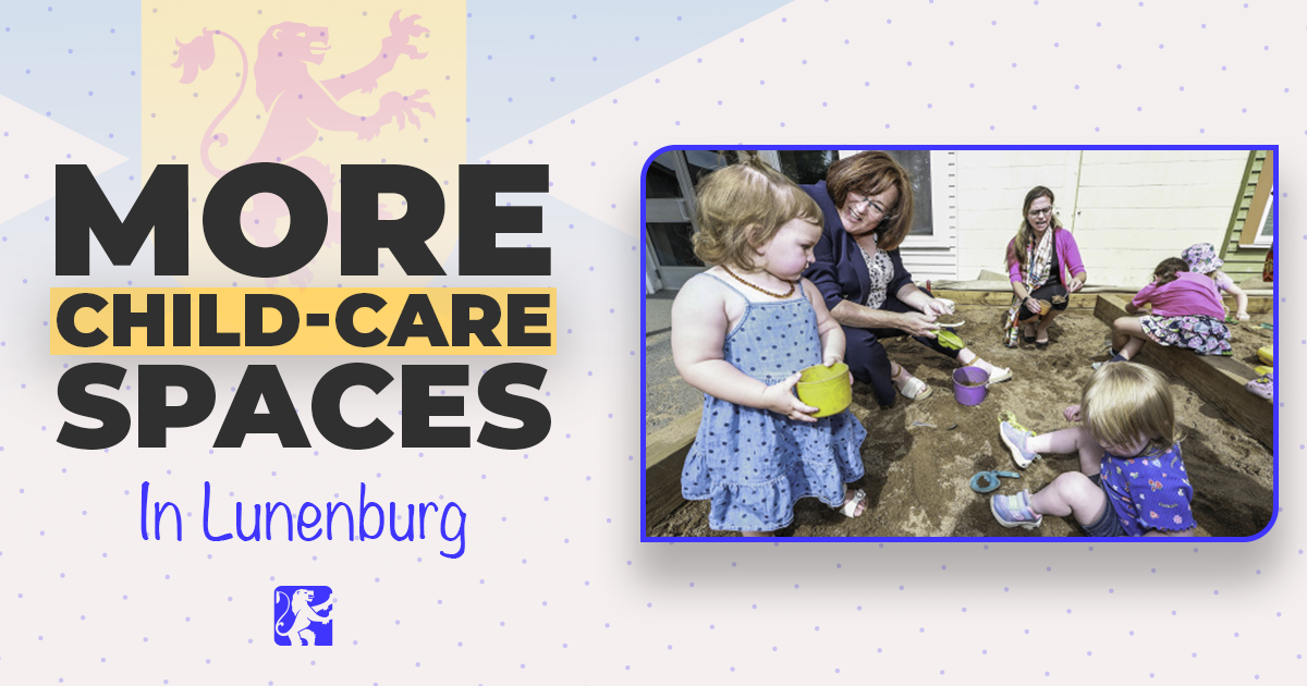 More Child-Care Spaces in Lunenburg